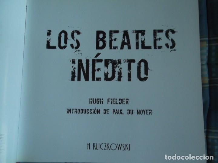 Cat&aacute;logos de m&uacute;sica: LIBRO LOS BEATLES INEDITO - Foto 2