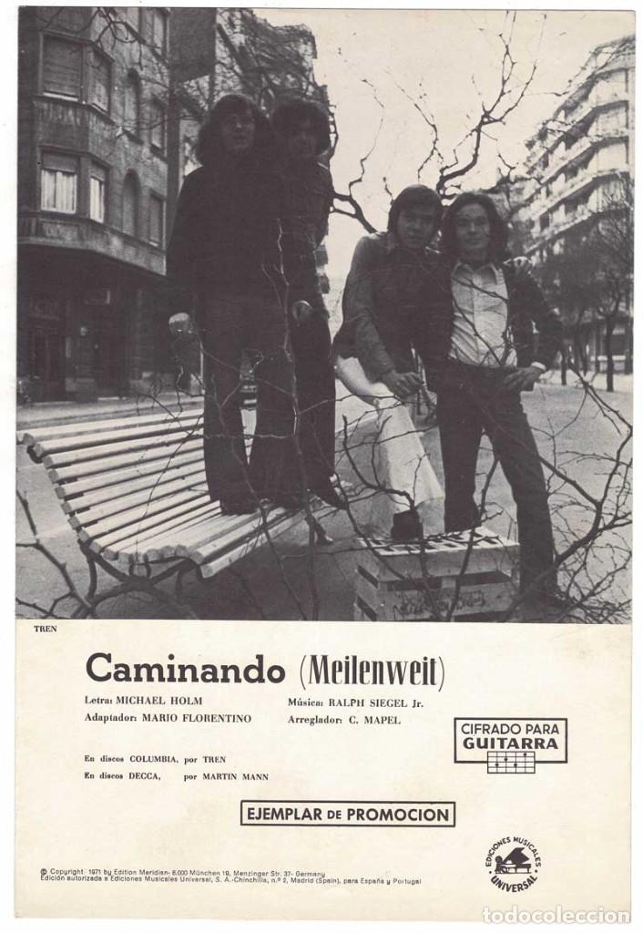 Cat&aacute;logos de M&uacute;sica: Cancionero Caminando de Tren