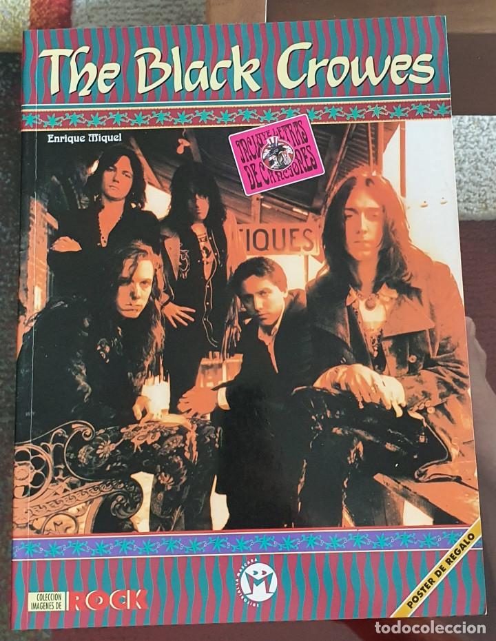 Cat&aacute;logos de M&uacute;sica: The Black Crowes libro de 1995 Enrique Miquel