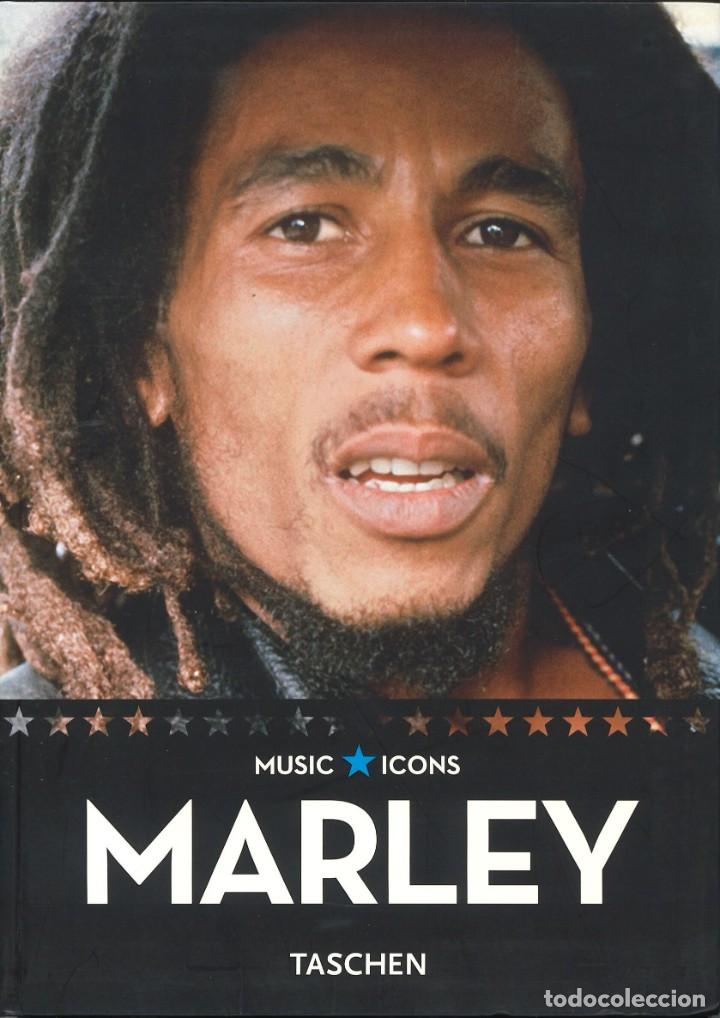 Cat&aacute;logos de M&uacute;sica: Luke Crampton / Daffyd Rees - Marley - Taschen - Music Icons - 2009 - 192 paginas - 20x14,5 cms