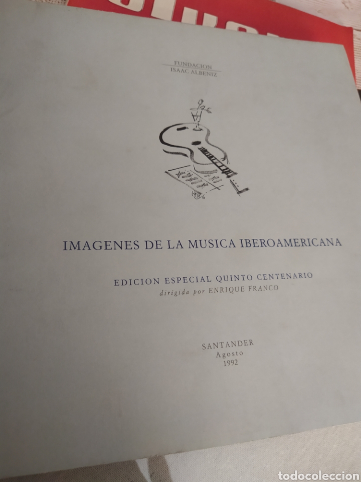Cat&aacute;logos de M&uacute;sica: Im&aacute;genes de la m&uacute;sica Iberoamericana Quinton Centenario Santander 1992 Fundaci&oacute;n Isaac Alb&eacute;niz