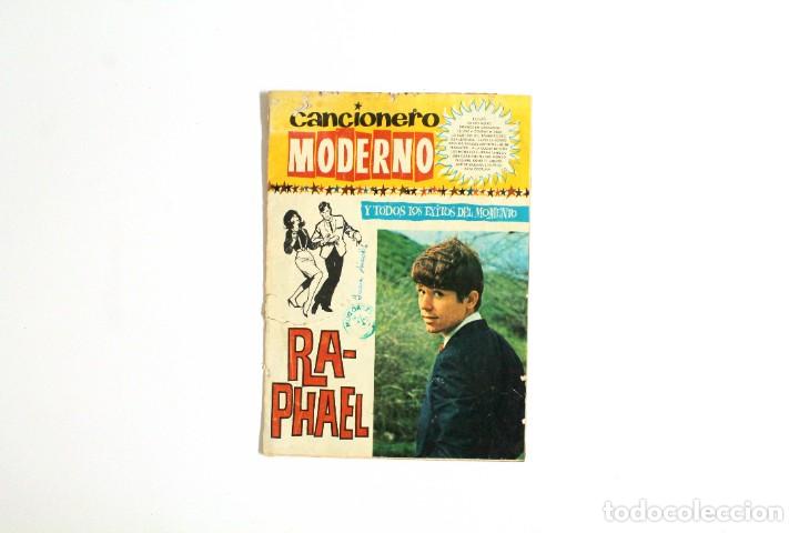 Cat&aacute;logos de m&uacute;sica: Cancionero Moderno - Raphael - Foto 1