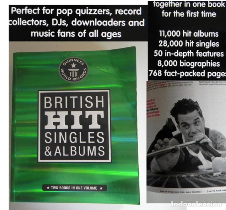Cat&aacute;logos de M&uacute;sica: BRITISH HIT SINGLES & ALBUMS - LIBRO EN INGL&Eacute;S - 2 BOOKS IN 1 VOLUME - M&Uacute;SICA BRIT&Aacute;NICA POP ROCK ETC