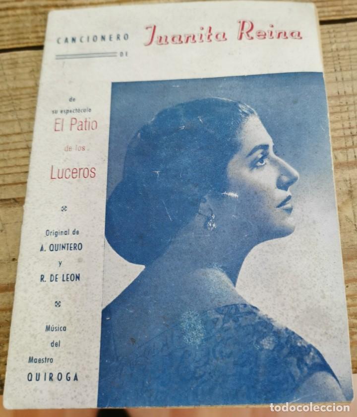 Cat&aacute;logos de M&uacute;sica: ANTIGUO CANCIONERO DE JUANITA REINA