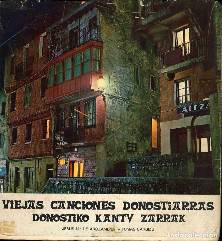 Musikkataloge: Viejas canciones donostiarras. Donostiko kantu zarrak. 1971