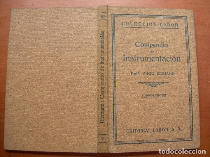 Musikkataloge: COMPENDIO DE INSTRUMENTACI&Oacute;N / HUGO REIMANN