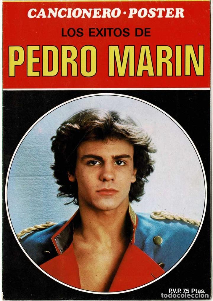 Cat&aacute;logos de M&uacute;sica: Cancionero-Poster. Los &eacute;xitos de Pedro Marin