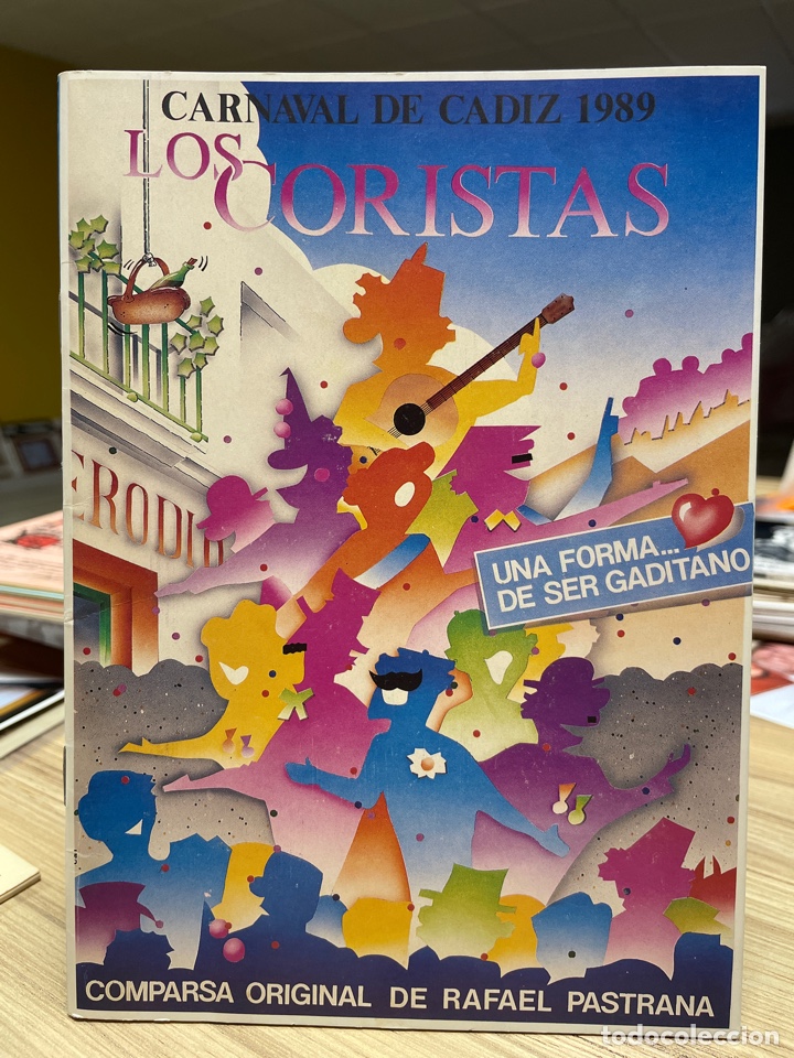 Catalogues de Musique: Carnaval C&aacute;diz 1989 libreto de la comparsa LOS CORISTAS