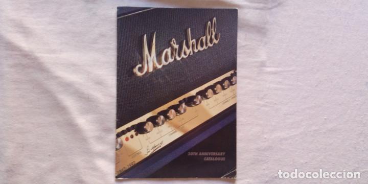 Catalogues de Musique: Cat&aacute;logo de la marca de amplificadores Marshall 30 aniversario 1992