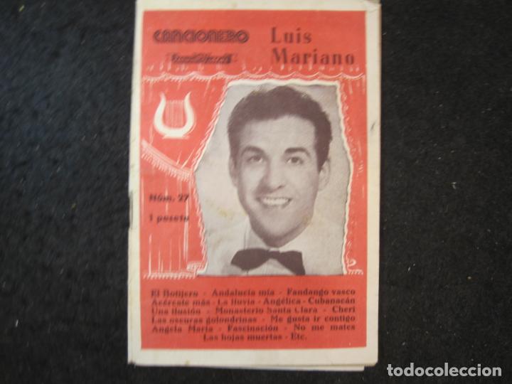 Cat&aacute;logos de M&uacute;sica: LUIS MARIANO-CANCIONERO-EDITORIAL ALAS-VER FOTOS-(K-4435)