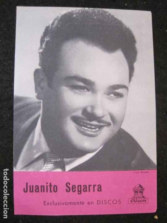 Catalogues de Musique: JUANITO SEGARRA-DISCOS ODEON-PUBLICIDAD ANTIGUA-VER FOTOS-(K-4442)
