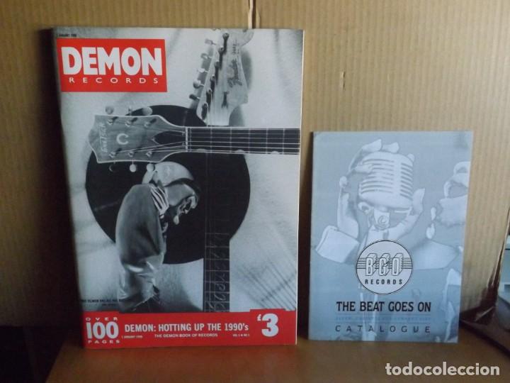Cat&aacute;logos de m&uacute;sica: CATALOGOS DEMON RECORDS 1990+ BGO - Foto 1