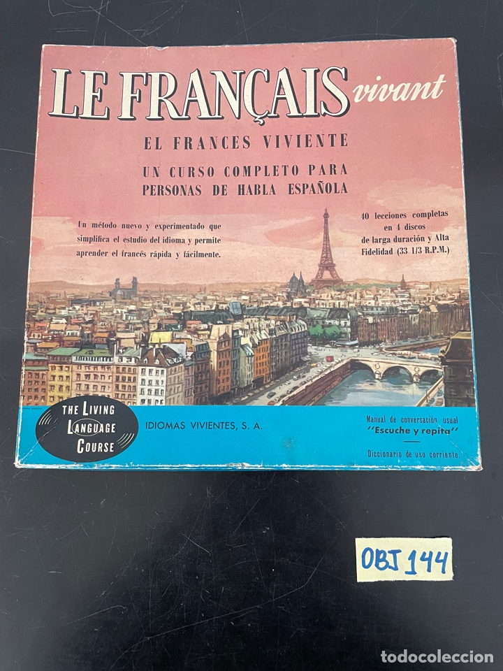 Cat&aacute;logos de m&uacute;sica: Curso de franc&eacute;s vinilo - Foto 1