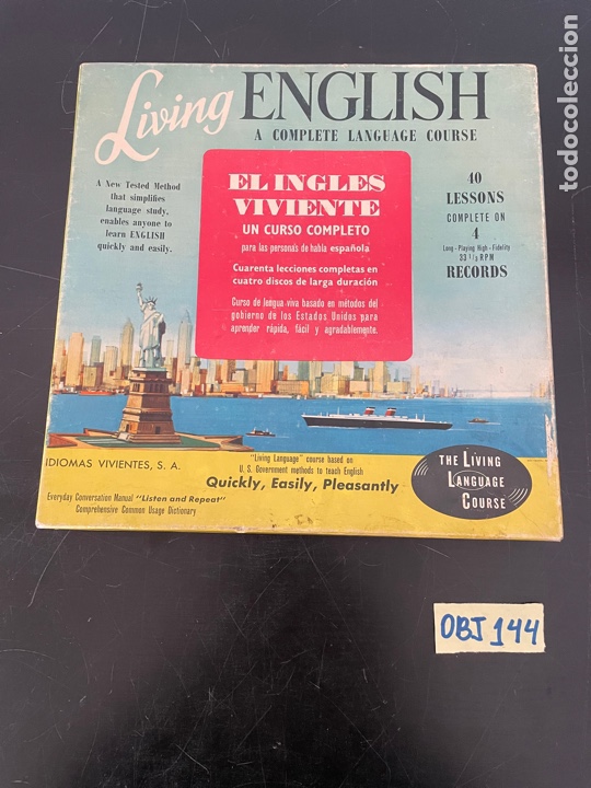 Cat&aacute;logos de m&uacute;sica: Curso de ingl&eacute;s vinilo - Foto 1