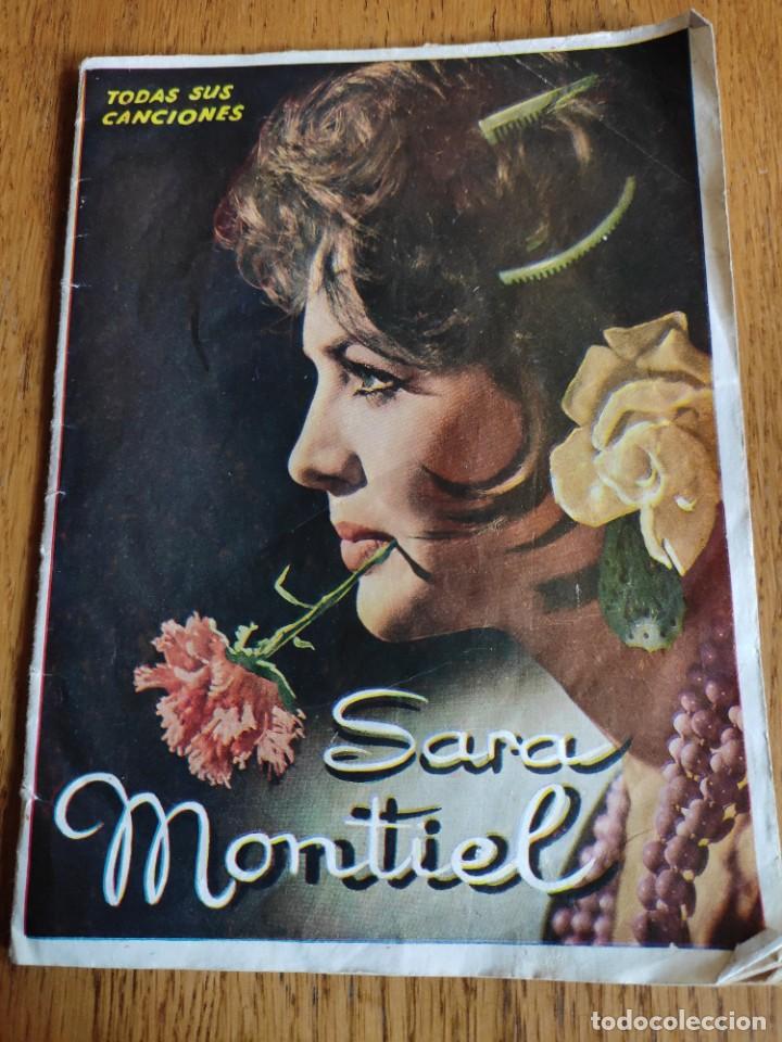 Music Catalogs: ANTIGUO CANCIONERO SARA MONTIEL, A&Ntilde;OS 50-60, EN BUENAS CONDICIONES