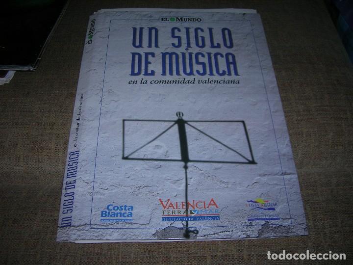 Cat&aacute;logos de M&uacute;sica: Un siglo de m&uacute;sica en la Comunidad Valenciana. A&ntilde;o 1998. El Mundo, Costa Blanca, Diputaci&oacute;n Alicante