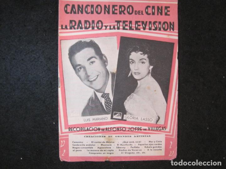 Catalogues de Musique: CANCIONERO DEL CINE LA RADIO Y TELEVISION-VER FOTOS-(K-4954)