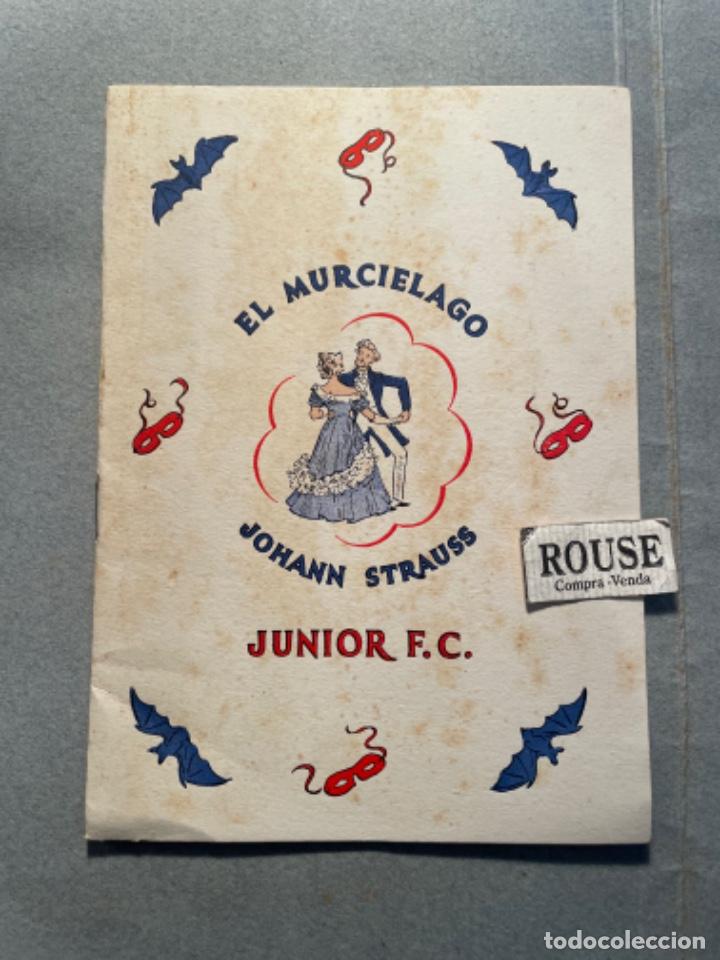 Catalogues de Musique: ANTIGUO PROGRAMA TEATRO EL MURCIELAGO DE JOHAN STRAUSS 25 MAYO 1948 TEATRO TIVOLI