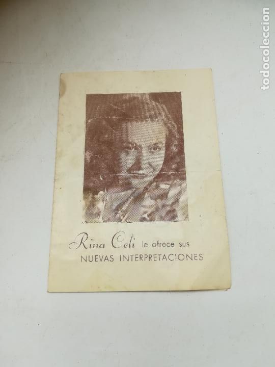 Catalogues de Musique: RINA CELI LE OFRECE SUS NUEVAS INTERPRETACIONES. MARICHU / NANA ANTILLANA. VER