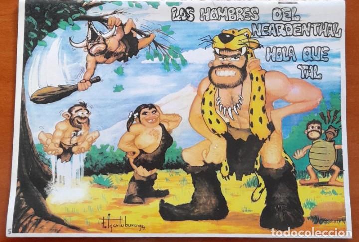Cat&aacute;logos de M&uacute;sica: CARNAVAL DE C&Aacute;DIZ, CANCIONERO O LIBRETO DE LOS HOMBRES DEL NEARDENTHAL HOLA QU&Eacute; TAL, 1995