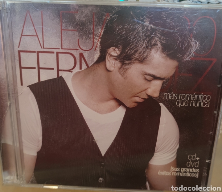 Cat&aacute;logos de m&uacute;sica: CD + DVD Alejandro Fernandez - Foto 1