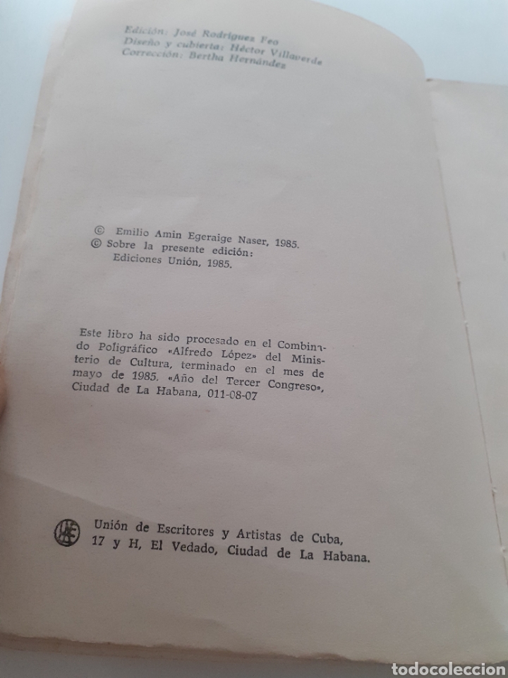Cat&aacute;logos de m&uacute;sica: Benny More. Amin E. Naser 1985 - Foto 2