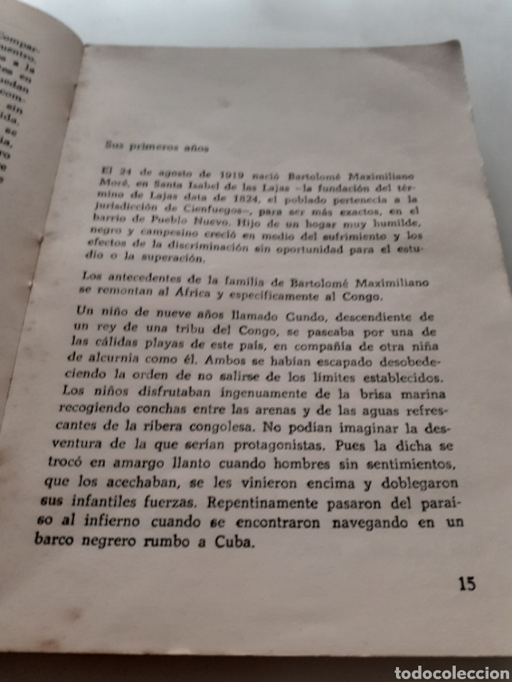Cat&aacute;logos de m&uacute;sica: Benny More. Amin E. Naser 1985 - Foto 3