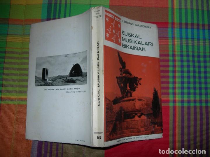 Catalogues de Musique: EUSKAL MUSICALARI BIKAI&Ntilde;AK / A. EMILIO BARANDIARAN / EUSKERA