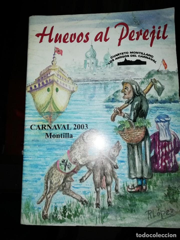 Catalogues de Musique: Carnaval de montilla cuarteto huevos al perejil 2003