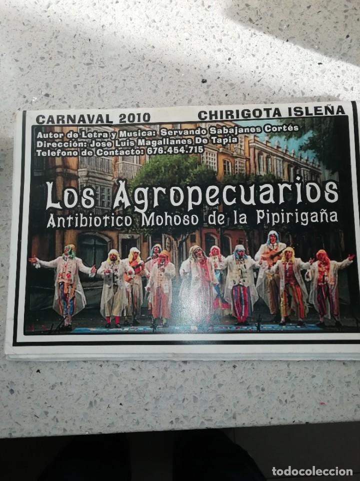 Catalogues de Musique: Carnaval de C&aacute;diz libreto chirigota los agropecuarios chirigota isle&ntilde;a 2010