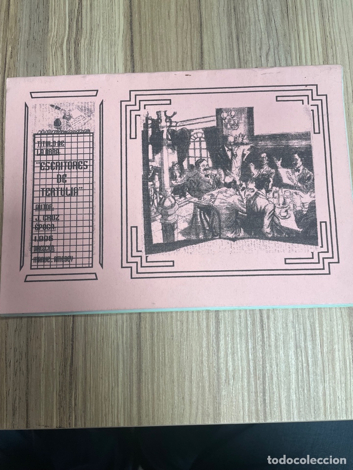 Cat&aacute;logos de M&uacute;sica: Carnaval C&aacute;diz 1996 libreto de la comparsa Escritores de tertulia
