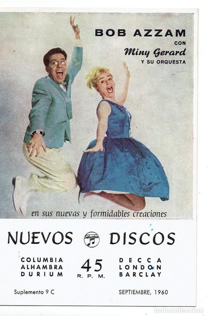 Cat&aacute;logos de M&uacute;sica: CATALOGO DISCOS 45 R.P.M. SEPTIEMBRE 1960 @ EPs DECCA LONDON DURIUM BARCLAY / Nuevo a estrenar