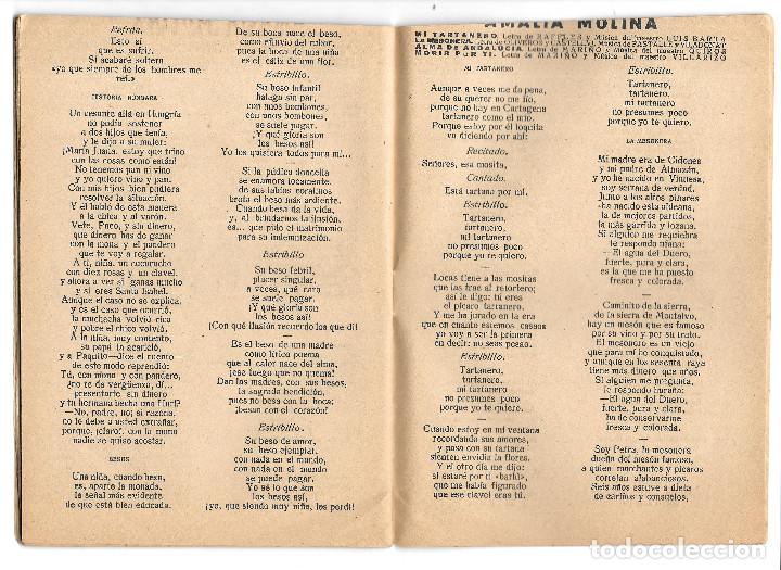 Cat&aacute;logos de m&uacute;sica: Tonadillas 1920 - Foto 6