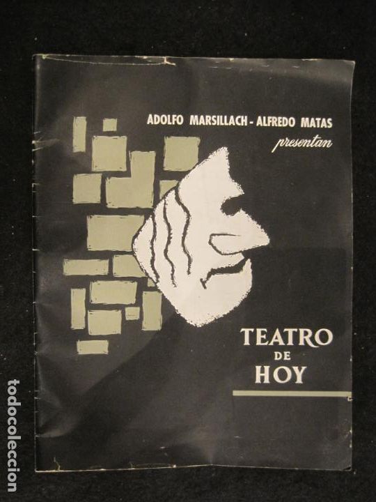 Catalogues de Musique: ADOLFO MARSILLACH-ALFREDO MATA-TEATRO DE HOY-VER FOTOS-(V-23.206)