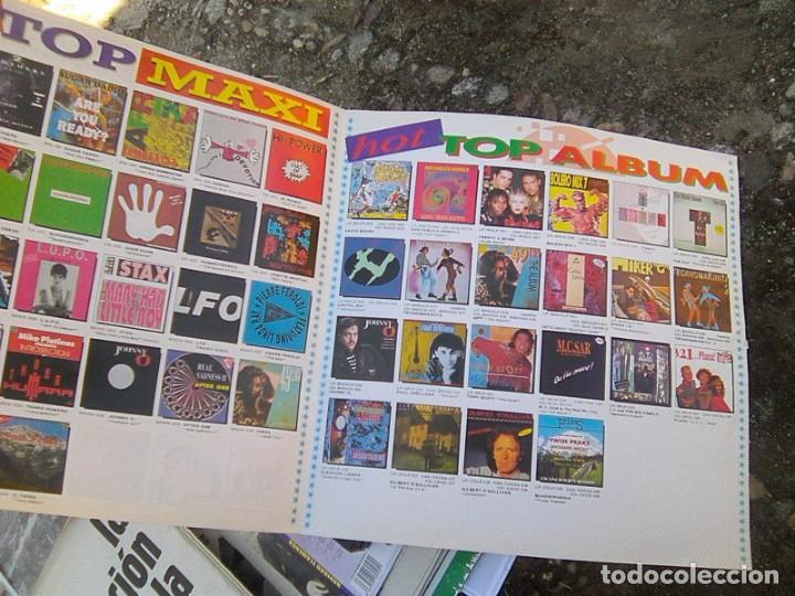 Catalogues de Musique: Blanco y Negro - folleto catalogo desplegable italo disco 80&acute;s - Fancy, plaza, Zanzaman, klf, etc..