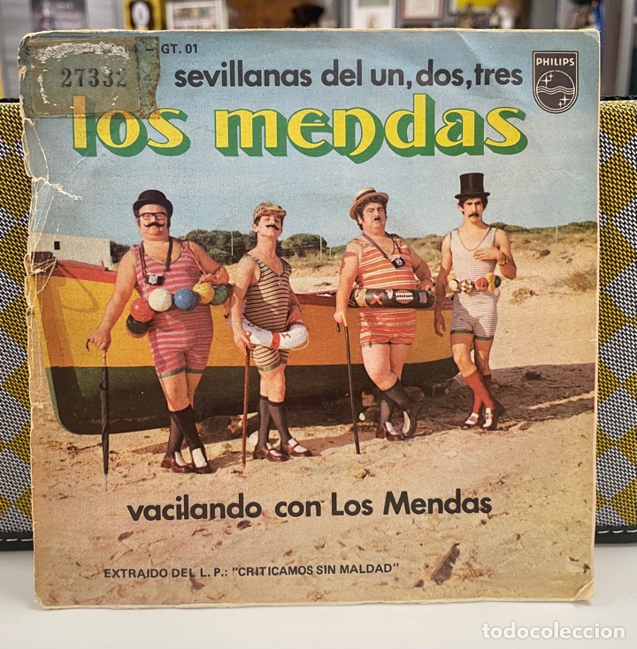 Catalogues de Musique: C&Aacute;RNAVAL CADIZ CARATULA EP LOS MENDAS