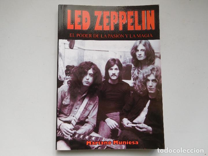 Cat&aacute;logos de m&uacute;sica: Libro de Led Zeppelin. El poder de la pasi&oacute;n y la magia. - Foto 1