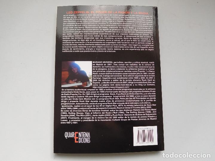 Cat&aacute;logos de m&uacute;sica: Libro de Led Zeppelin. El poder de la pasi&oacute;n y la magia. - Foto 2
