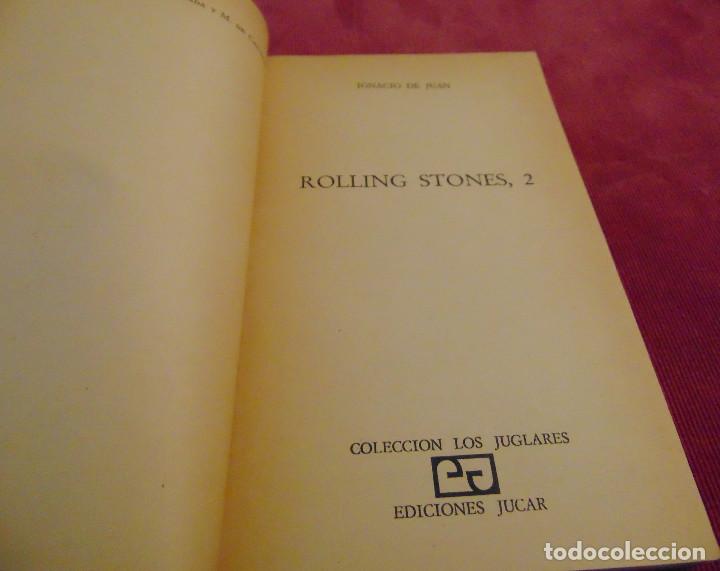 Cat&aacute;logos de m&uacute;sica: ROLLING STONES 2 - IGNACIO DE JUAN - LIBRO EDICIONES JUCAR - Foto 2