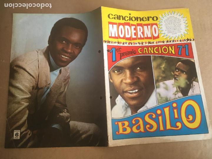 Catalogues de Musique: cancionero moderno basilio premio cancion 71