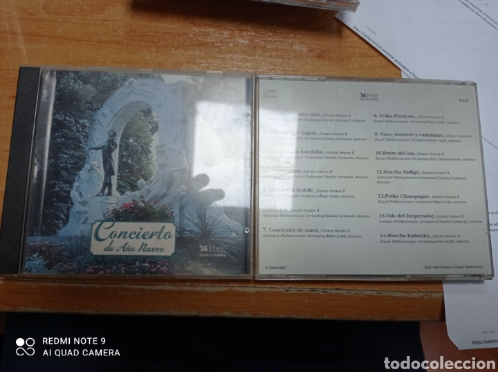 Cat&aacute;logos de m&uacute;sica: Concierto de A&ntilde;o nuevo - Foto 1