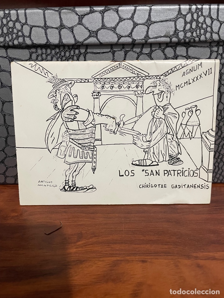 Catalogues de Musique: Carnaval C&aacute;diz 1987 libreto de la chirigota LOS SAN PATRICIOS