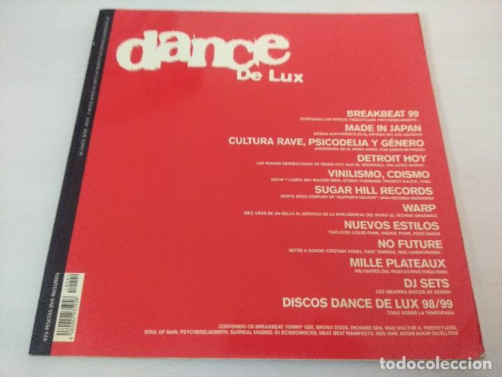 Cat&aacute;logos de M&uacute;sica: DANCE DE LUX/DISCOS DANCE DE LUX 98/99.