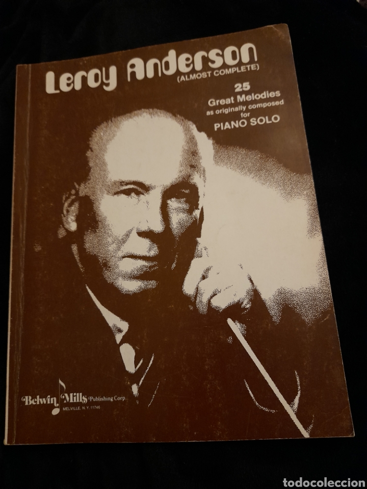 Cat&aacute;logos de M&uacute;sica: Leroy Anderson, 25 Great Melod&iacute;es for piano