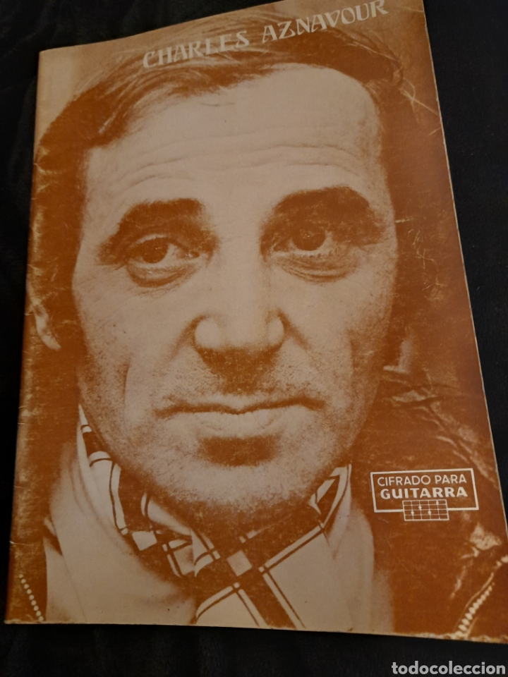 Catalogues de Musique: Charles Aznavour, Cifrado para guitarra