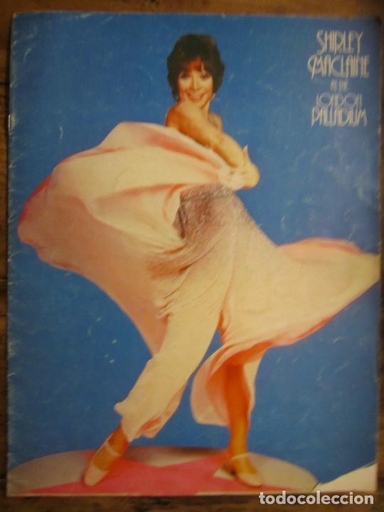 Cat&aacute;logos de M&uacute;sica: Shirley Maclaine at the London Palladium - catalogo original teatro