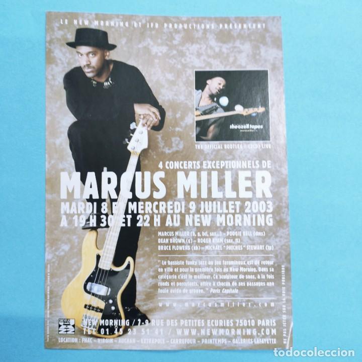 Cat&aacute;logos de m&uacute;sica: MARCUS MILES . CONCIERTOS 2003 EN PARIS - Foto 1