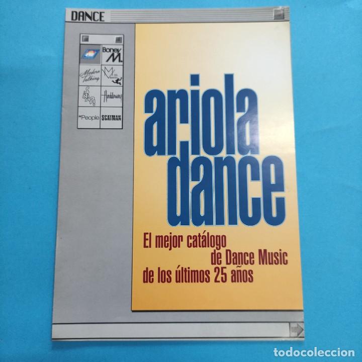 Cat&aacute;logos de m&uacute;sica: ARIOLA DANCE . CATALOGO . 4 PAGINAS - Foto 1