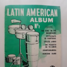 Catálogos de Música: LATIN AMERICAN ALBUM, INGLÉS 1967. Lote 331004813
