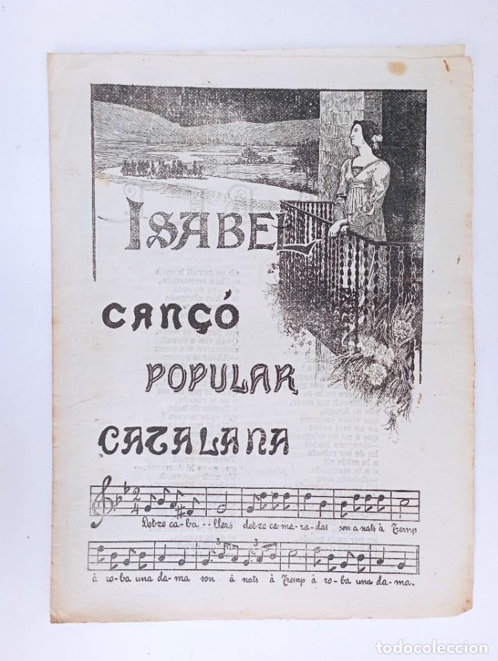 Catalogues de Musique: Isabel, Can&ccedil;o Popular Catalana - Can&ccedil;o LIII